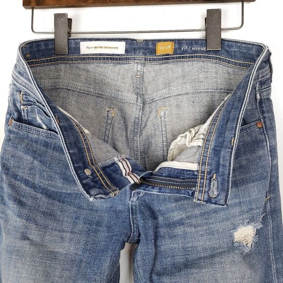 PILCRO &THE LETTERPRESS Distressed Hyphen Jeans 28 - Picture 6 of 6